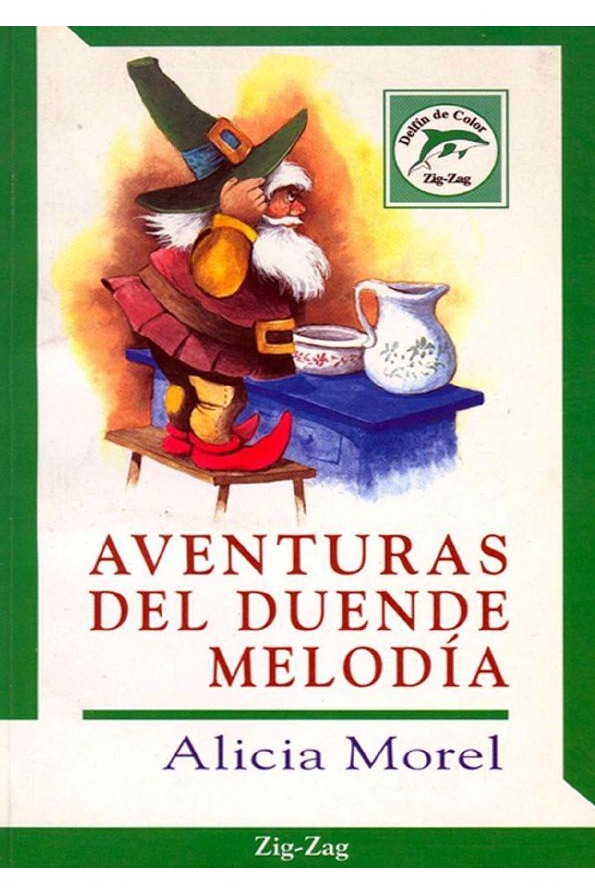 Portada de Aventuras del duende melodía, de Alicia Morel