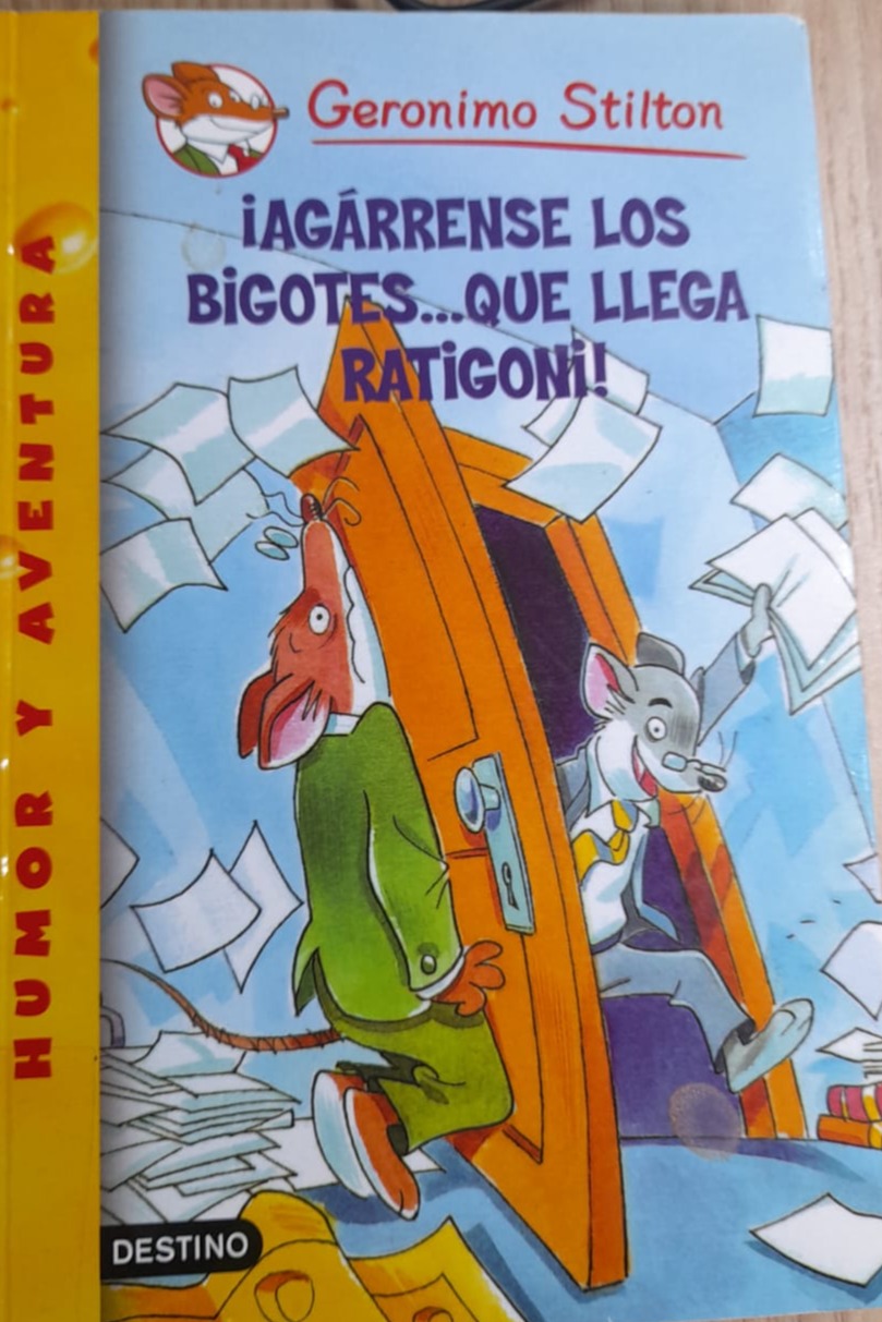 ¡Agárrese los bigotes...que llega Ratigoni! cover