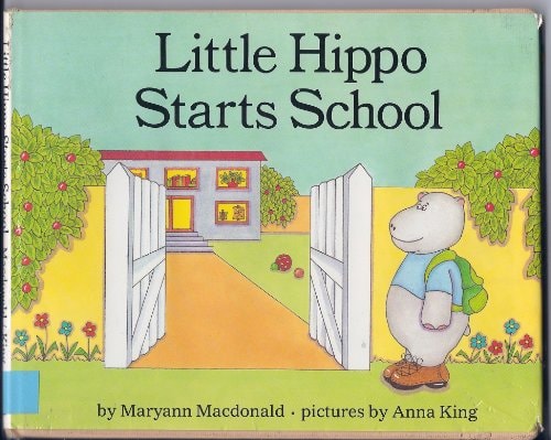 Little hipppo starts school cover