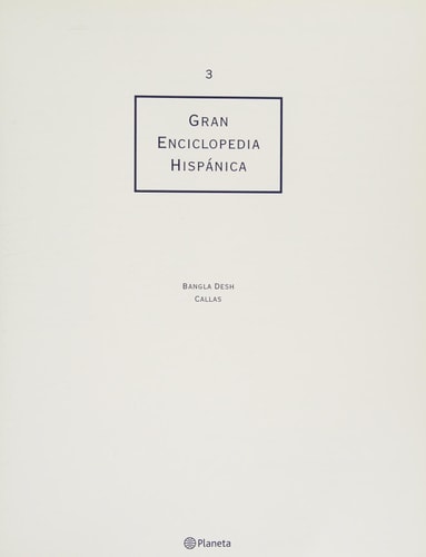Gran enciclopedia hispanica / planeta cover