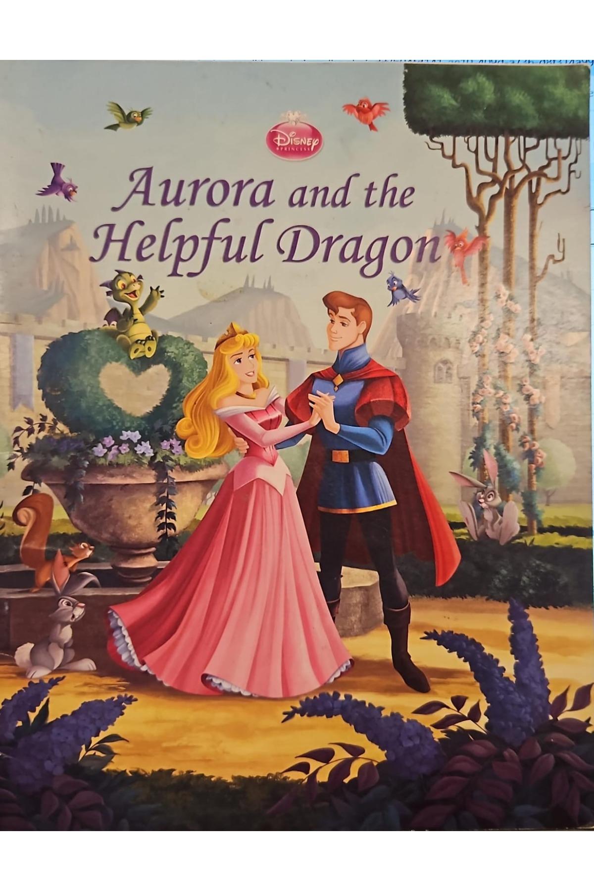 Aurora and the Helpful Dragon/Tiana and Her Furry Friend cover