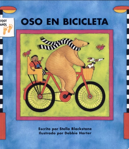 Oso en bicicleta