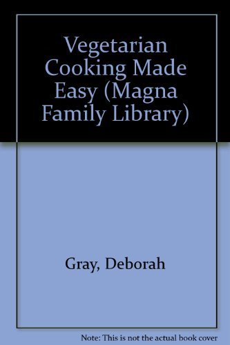 Vegetarian Cooking Made Easy cover