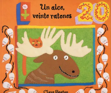 Un alce, veite ratones cover