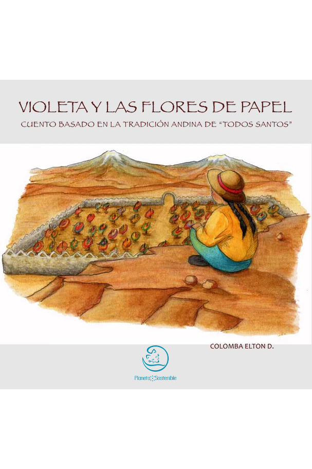 Violeta y las flores de papel