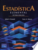 Estadística Elemental Octava Edición cover