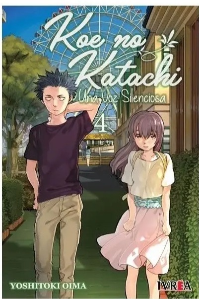 Koe no Katachi. Vol.4 cover