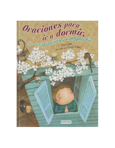 Oraciones para ir a dormir, dar las gracias y compartir cover
