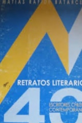 Retratos Literarios: escritores Chilenos contemporáneos