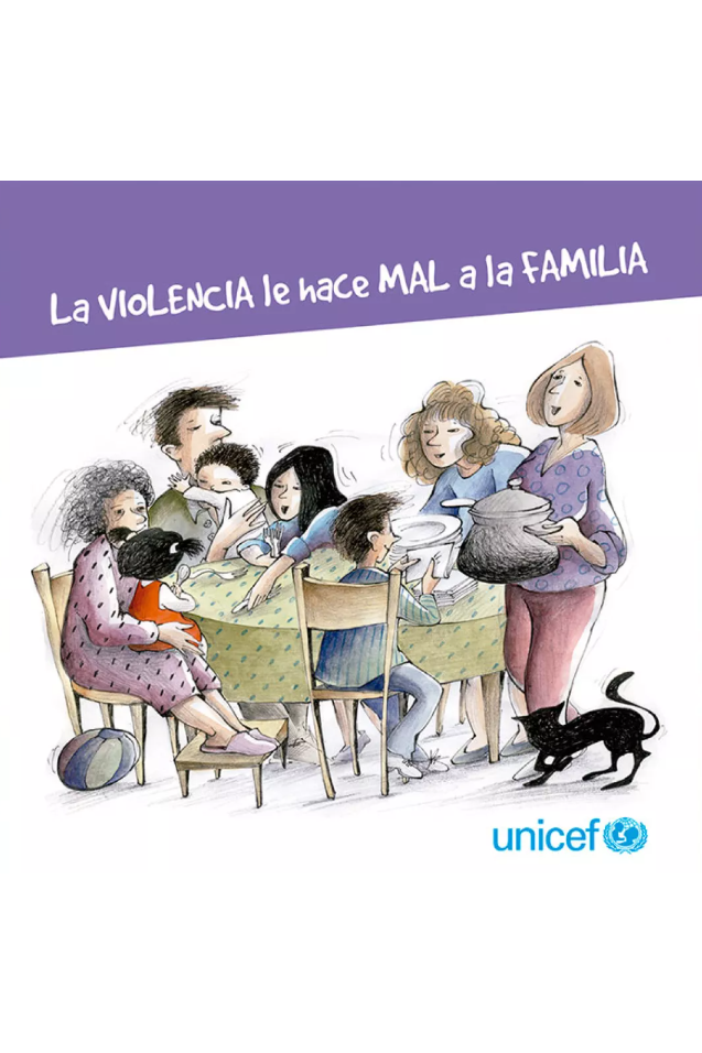 La violencia le hace mal a la Familia