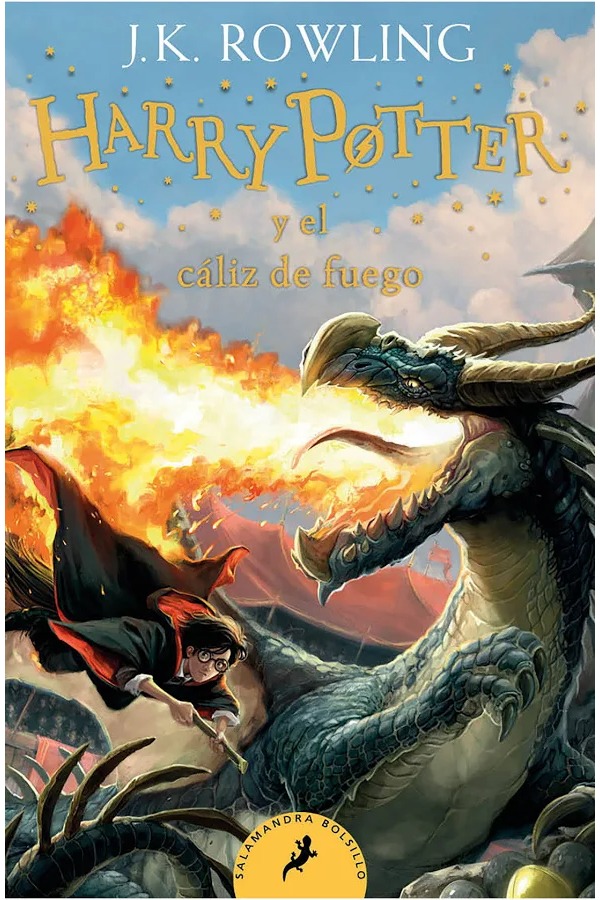 Harry Potter y el cáliz de fuego cover