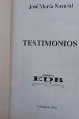 Testimonio :José María Navasal