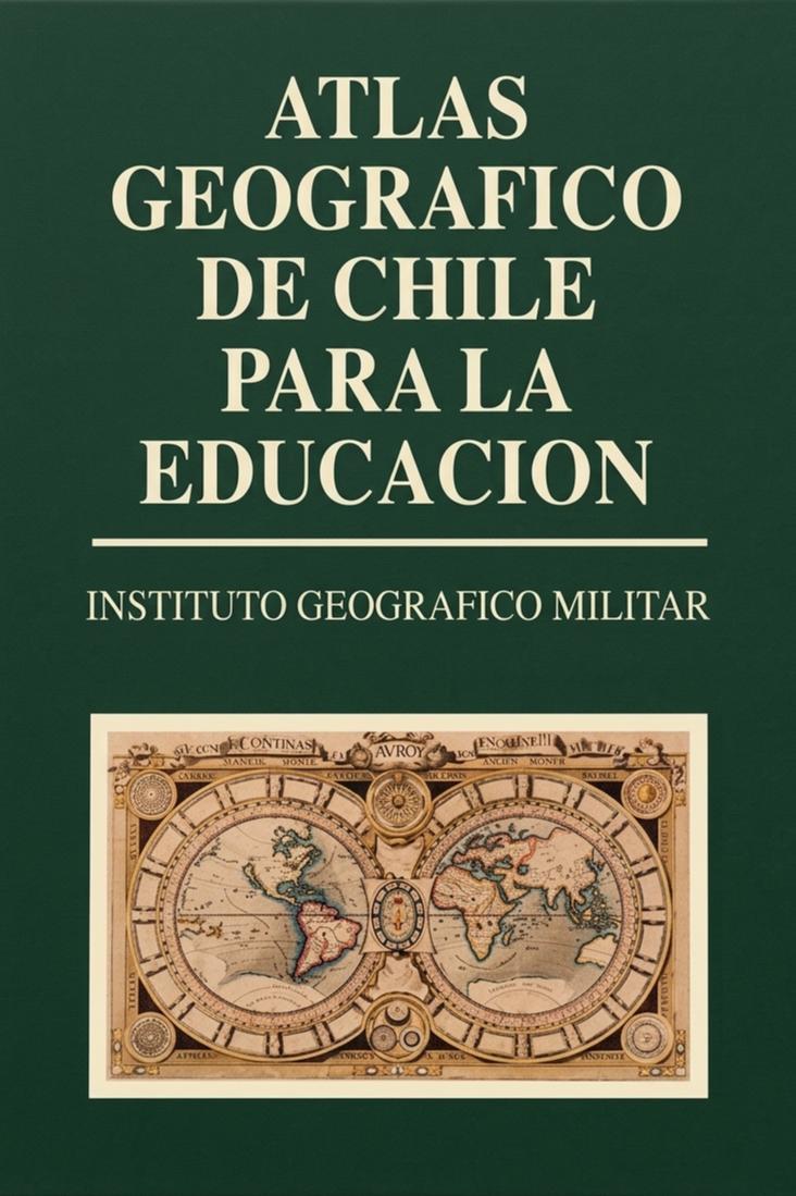 Atlas geográfico de Chile para la educación cover