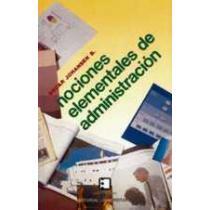 Nociones Elementales de Administración