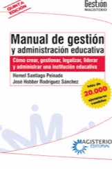 Manual de gestión y administración educativa cover