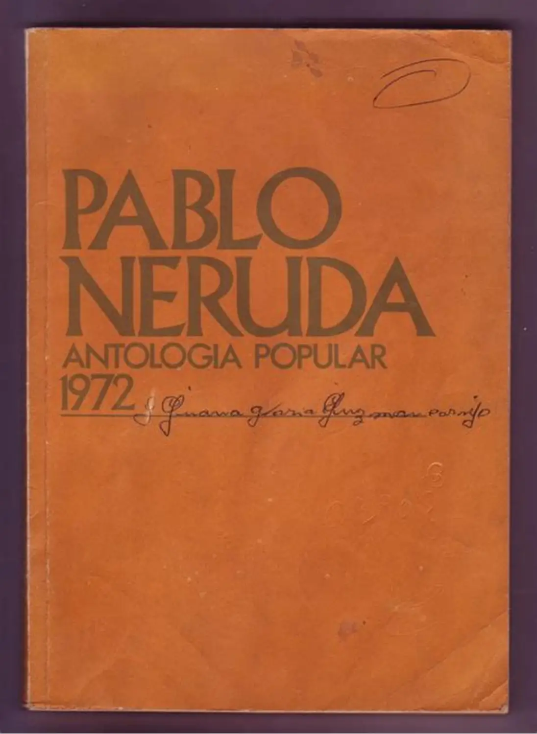 Antología popular cover