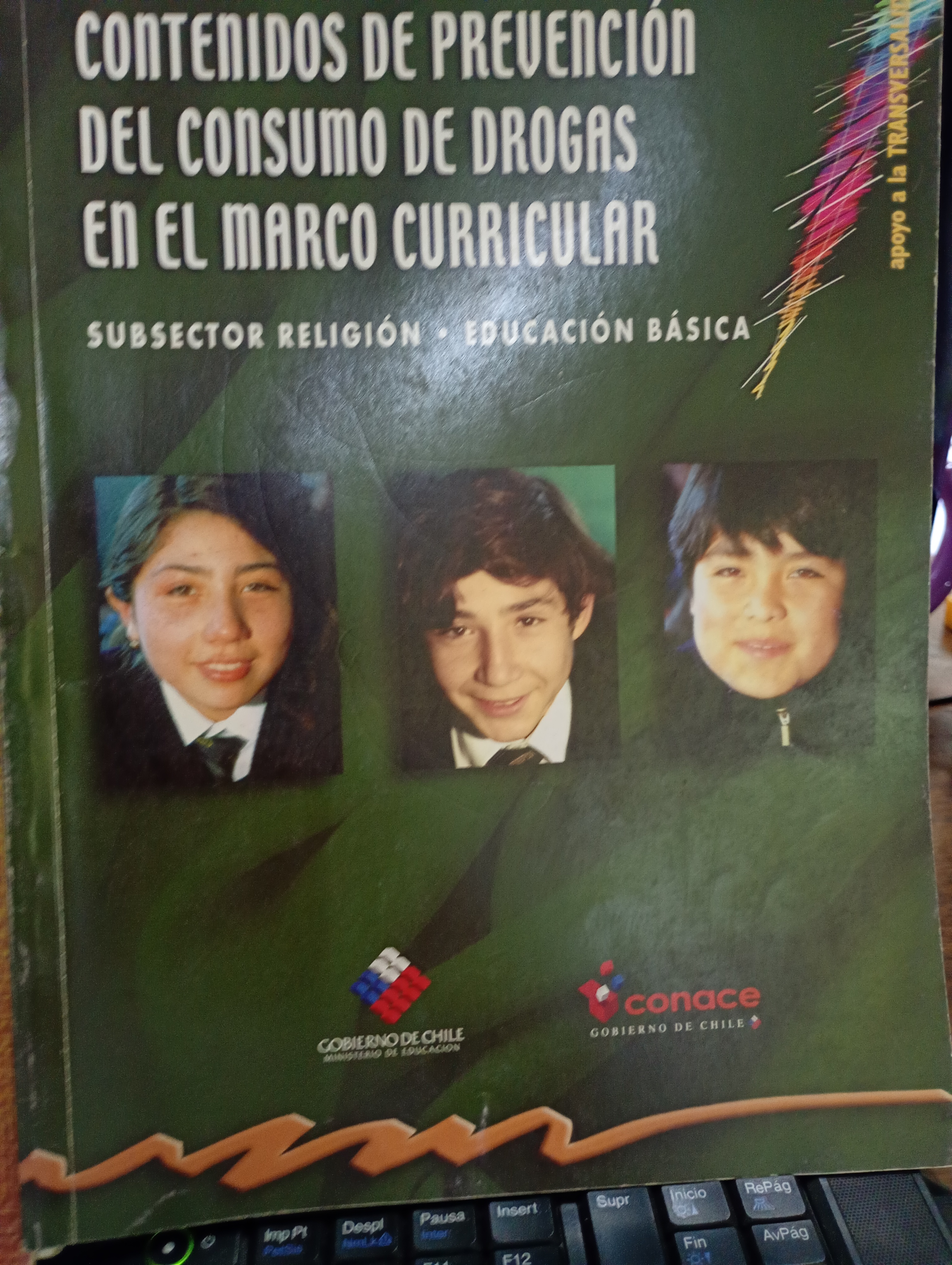 CONTENIDO DE PREVENCIÓN DEL CONSUMO DE DROGAS EN EL MARCO CURRICULAR cover