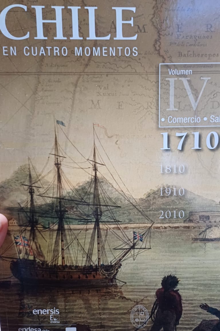 CHile en cuatro momentos 1710. Vol. IV cover