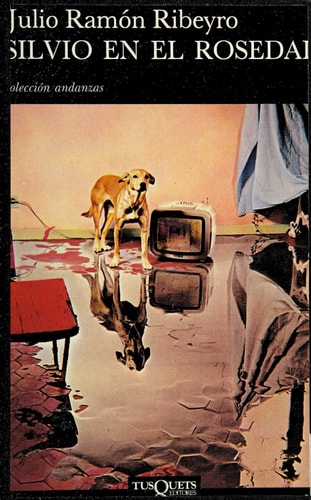 Silvio en el rosedal
