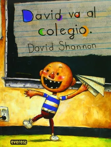 David va al colegio cover