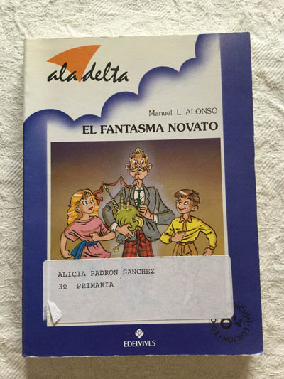 El fantasma novato cover