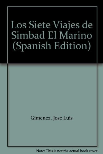 Los siete viajes de Simbad el marino cover