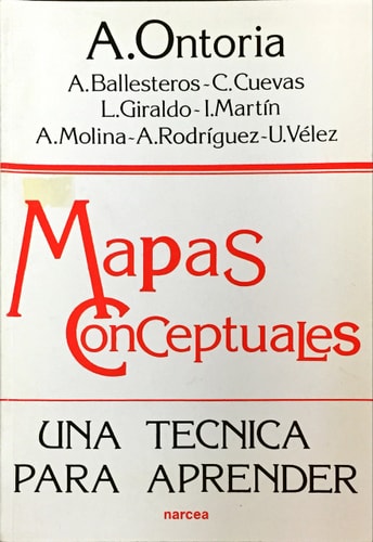 Mapas conceptuales Una técnica para aprender cover