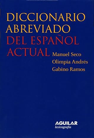 Diccionario abreviado del español actual
