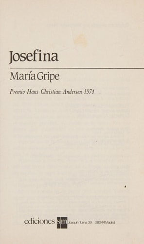 Josefina cover