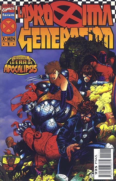 La próxima generación 1: La era de apocalipsis cover
