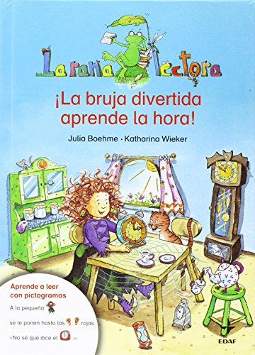 ¡La bruja divertida aprende la hora!