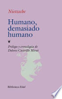 Humano, demasiado humano