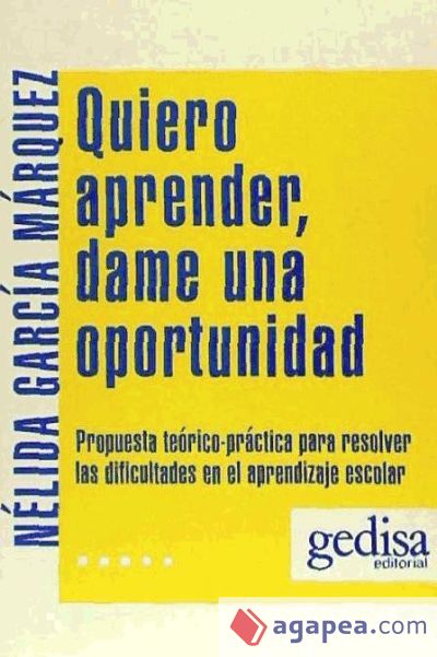Quiero aprender, dame una oportunidad cover