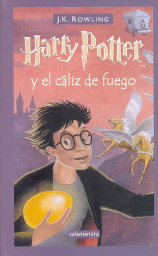 Harry Potter y el cáliz de fuego cover
