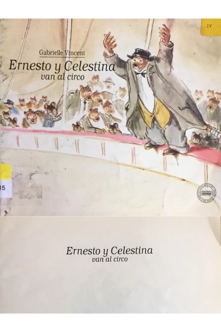 Ernesto y Celentina van al circo cover