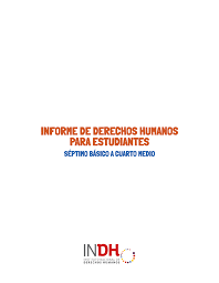 Informe de Derechos Humanos para Estudiantes cover