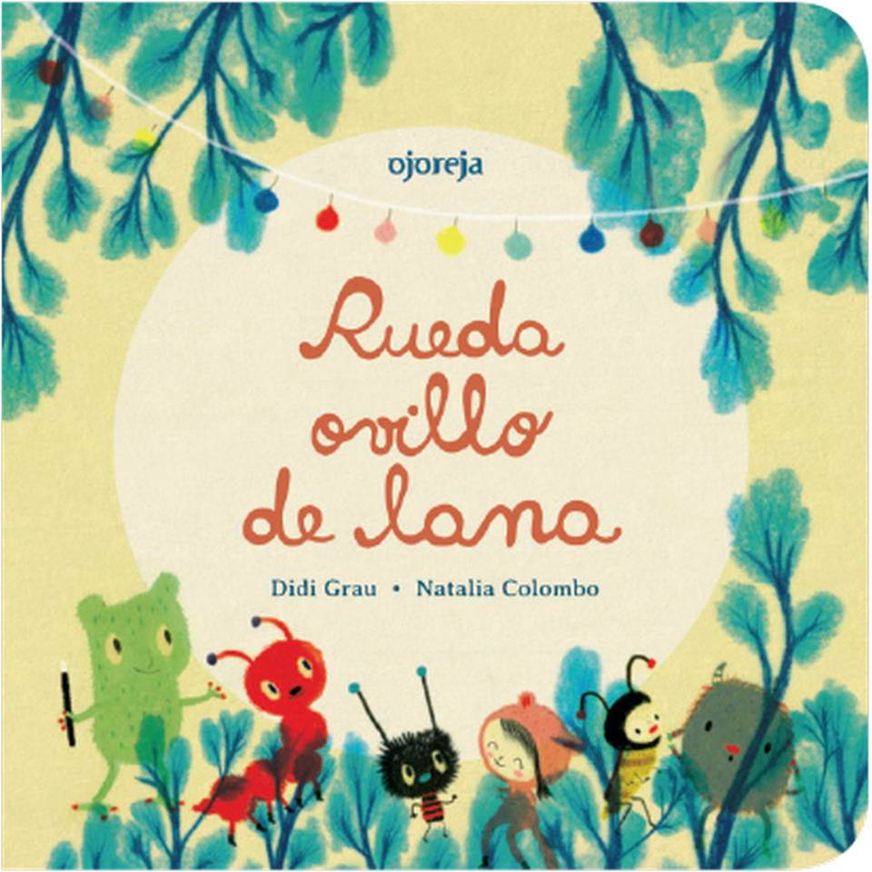 Rueda ovillo de lana