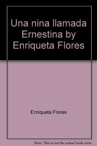 Una niña llamada Ernestina cover
