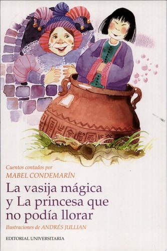 La vasija magica y la princesa que no podia llorar. cover