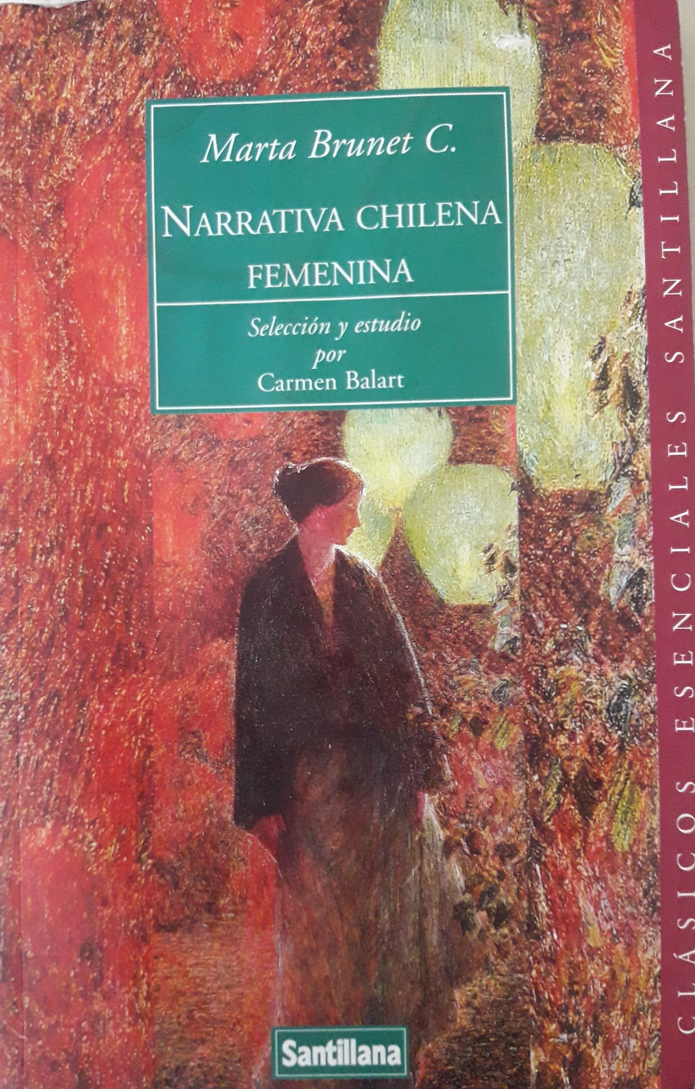 Narrativa chilena femenina cover