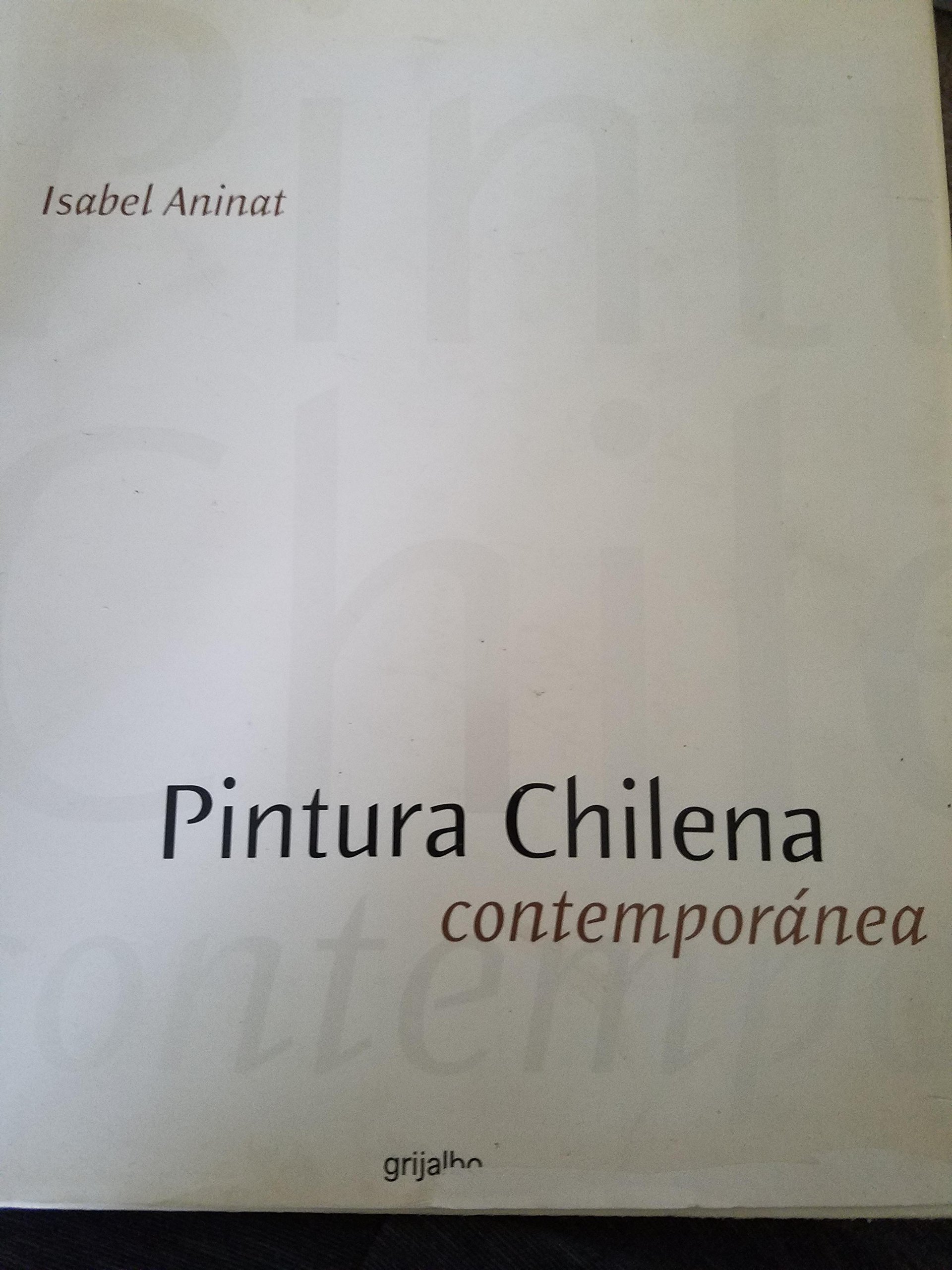 Pintura chilena contemporanea cover