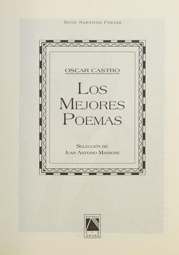 Los mejores poemas cover