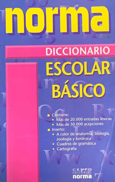 DICCIONARIO ESCOLAR BÁSICO cover