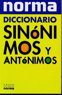 Diccionario de sinónimos y antónimos cover