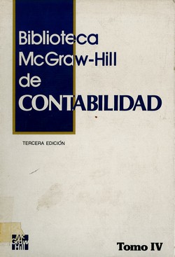 Biblioteca McGraw-Hill de Contabilidad Tomo IV cover