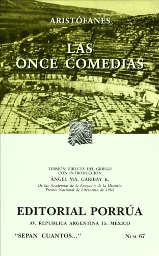Las once comedias cover
