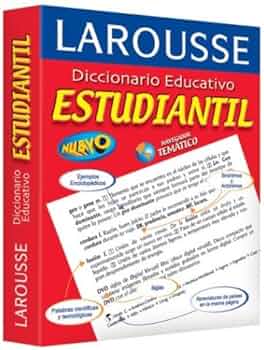 Diccionario educativo estudiantil cover