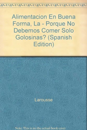 La alimentación cover