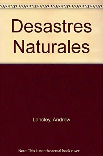 Desastres naturales cover