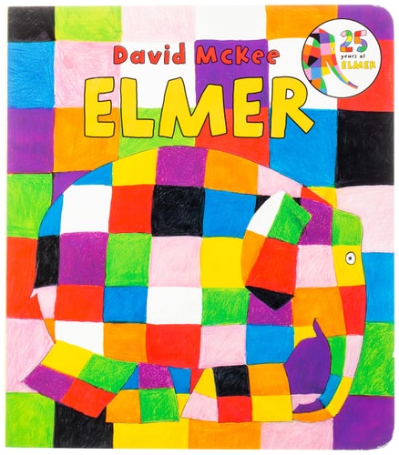 Elmer Board Book